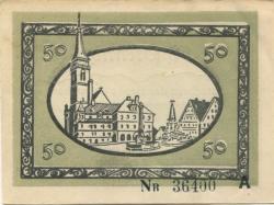 Schwabach - Stadt - 15.12.1918 - 50 Pfennig