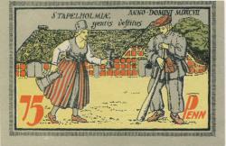 Seeth - Gemeinde - 1921 - 75 Pfennig