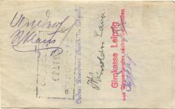Seifhennersdorf - Zimmernann, Gebrüder, Leipziger Pianofortefabrik AG, Zweigfabrik Seifhennersdorf - 3.2.1923 - 5000 Mark