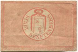 Senftenberg - Stadt - 1.4.1917 - 31.12.1918 - 50 Pfennig