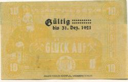Senftenberg - Stadt - 24.6.1920 - 31.12.1921 - 10 Pfennig