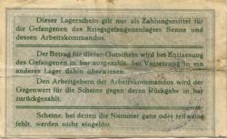 Sennelager (heute: Paderborn) - Kriegsgefangenenlager - 20.10.1916 - 1 Mark