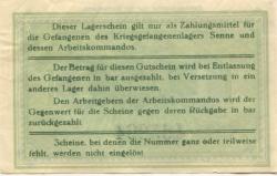 Sennelager (heute: Paderborn) - Kriegsgefangenenlager - 1.4.1917 - 1 Mark