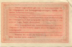 Sennelager (heute: Paderborn) - Kriegsgefangenenlager - 1.4.1917 - 2 Mark