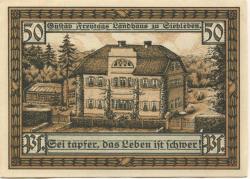 Siebleben (heute: Gotha) - Gemeinde - -- - 50 Pfennig