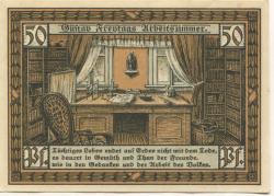 Siebleben (heute: Gotha) - Gemeinde - -- - 50 Pfennig