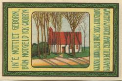 Siedenburg - Flecken - - 15.12.1921 - 75 Pfennig