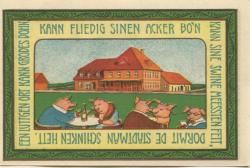 Siedenburg - Flecken - - 15.12.1921 - 75 Pfennig