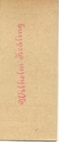 Siedlinghausen (heute: Winterberg) - Kräling, Wilhelm, Buchhandlung - -- - 10 Pfennig
