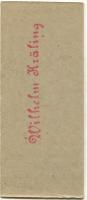 Siedlinghausen (heute: Winterberg) - Kräling, Wilhelm, Buchhandlung - -- - 50 Pfennig