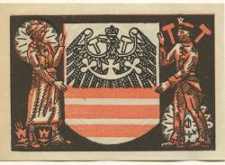 Silberberg (heute: PL-Stoszowice) - Stadt - 1.8.1920 - 25 Pfennig