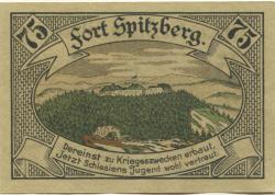 Silberberg (heute: PL-Stoszowice) - Stadt - 1.10.1921 - 75 Pfennig