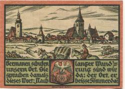 Sömmerda - Stadt - 1.8.1921 - 25 Pfennig
