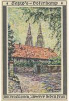 Soest - Topp, Carl, Brauerei und Ausschank, Osthofenstr. 23 - 1.9.1921 - 25 Pfennig