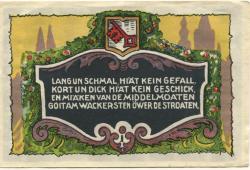 Soest - Weimann, Fritz, Hansa-Kaffe - - 31.12.1922 - 50 Pfennig