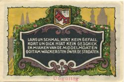 Soest - Weimann, Fritz, Hansa-Kaffe - - 31.12.1922 - 50 Pfennig