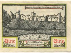 Soldin (heute: PL-Myslibórz) - Stadt - Mai 1921 - 1 Mark