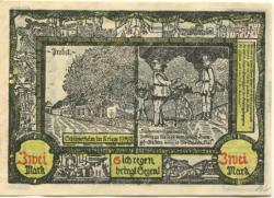Soldin (heute: PL-Myslibórz) - Stadt - Mai 1921 - 2 Mark