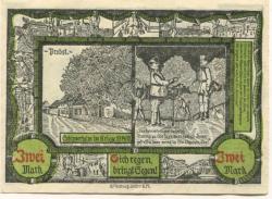 Soldin (heute: PL-Myslibórz) - Stadt - Mai 1921 - 2 Mark