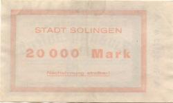 Solingen - Stadt - 10.7.1923 - 20000 Mark
