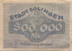 Solingen - Stadt - 1.8.1923 - 500000 Mark