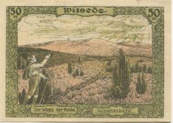 Soltau - Heimatbund Lohengau - - Ende 1921 - 50 Pfennig