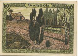 Soltau - Heimatbund Lohengau - - Ende 1921 - 60 Pfennig