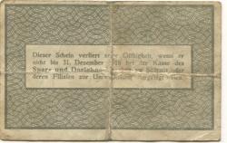 Soltau - Spar- Darlehns-Verein eGmbH - 1.7.1917 - 31.12.1918 - 25 Pfennig
