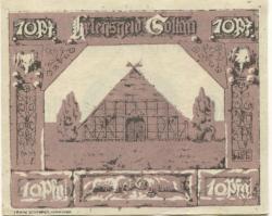 Soltau - Spar- Darlehns-Verein eGmbH - 1.10.1919 - Ende 1920 - 10 Pfennig