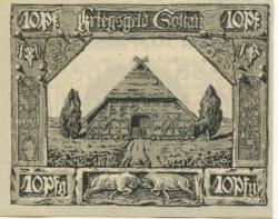 Soltau - Spar- Darlehns-Verein eGmbH - 1.1.1921 - Ende 1922 - 10 Pfennig