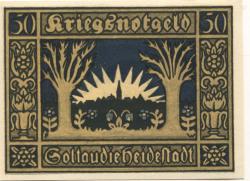 Soltau - Spar- Darlehns-Verein eGmbH - 1.7.1921 - Ende 1922 - 50 Pfennig