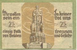 Soltau - Sportverein - - 31.12.1921 - 75 Pfennig