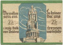 Soltau - Sportverein - - 31.12.1921 - 75 Pfennig