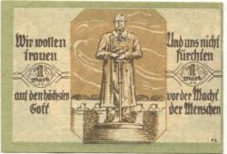 Soltau - Sportverein - - 31.12.1921 - 1 Mark