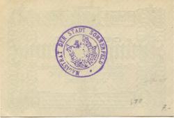 Sommerfeld (heute: PL-Lubsko) - Stadt - 1.4.1917 - 50 Pfennig