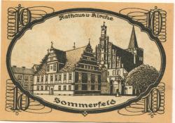 Sommerfeld (heute: PL-Lubsko) - Stadt - 1.4.1920 - 10 Pfennig