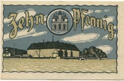Sonderburg (heute: DK-Sønderborg) - Stadt - 1.11.1919 - 1.7.1920 - 10 Pfennig 