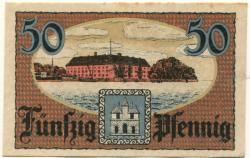 Sonderburg (heute: DK-Sønderborg) - Stadt - 1.11.1919 - 1.7.1920 - 50 Pfennig