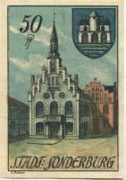 Sonderburg (heute: DK-Sønderborg) - Stadt - 20.3.1920 - 50 Pfennig
