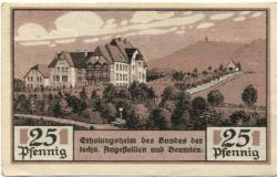 Sondershausen - Stadt - 1921 - 25 Pfennig