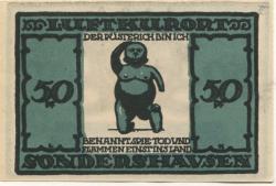 Sondershausen - Stadt - -- - 50 Pfennig