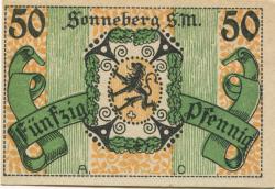Sonneberg - Stadt - 1918 - 50 Pfennig