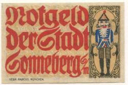 Sonneberg - Stadt - 20.2.1920 - 10 Pfennig