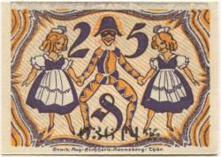 Sonneberg - Stadt - 21.1.1921 - 25 Pfennig