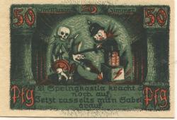 Sonneberg - Stadt - - 1.7.1922 - 50 Pfennig