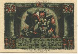Sonneberg - Stadt - - 1.7.1922 - 50 Pfennig