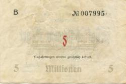 Sonthofen und Immenstadt - Bezirk - 15.9.1923 - ab 15.11.1923 - 5 Millionen Mark