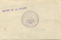 Sorau (heute: PL-Zary) - Stadt - 1918 - 1.2.1919 - 20 Mark