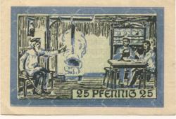 Speicher - Gemeinde - 1.7.1921 - 25 Pfennig