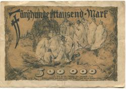 Speyer - Stadt - 27.7.1923 - 500000 Mark